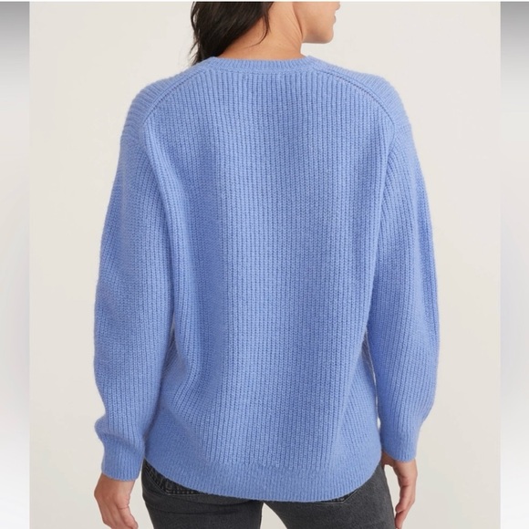 Marine Layer Blue Dreamline Crewneck - Picture 2 of 6